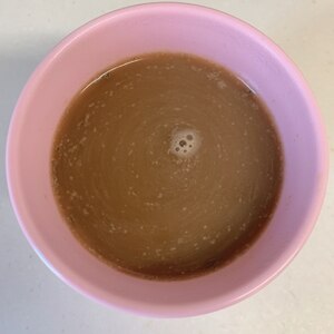 食物繊維もとれるオーツミルクのコーヒー